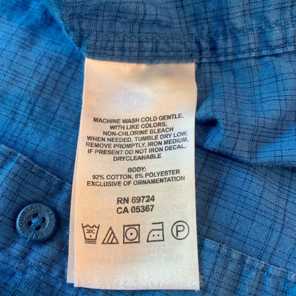 Mountain Hardware Men's Short Sleeve Shirt - Medium - Picture 12 of 12